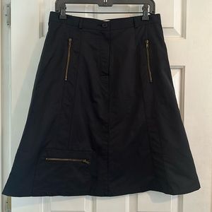 Women’s Ivan Grundahl Copenhagen Black A-Line Midi Skirt, size 40